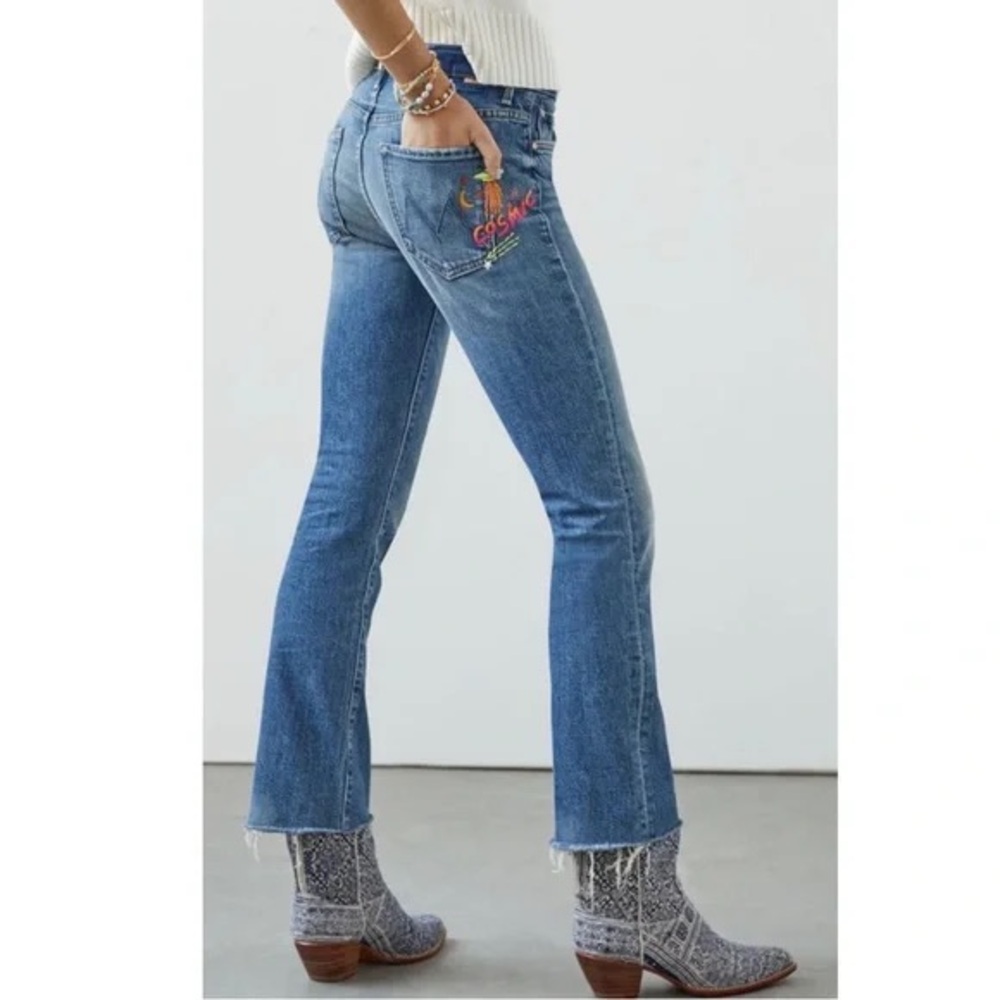 Mother Superior Denim The Insider Ankle Fray Jeans – Beyond the Sky